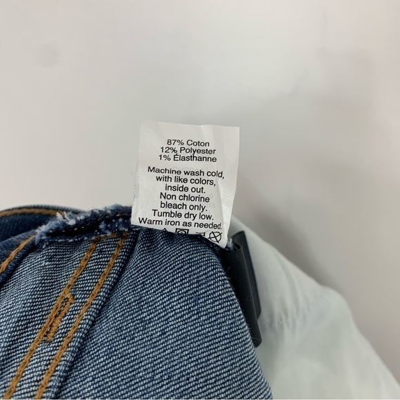 J. Crew Stretch Low Rise Distressed Skinny Jeans Size 25 - Picture 9 of 10